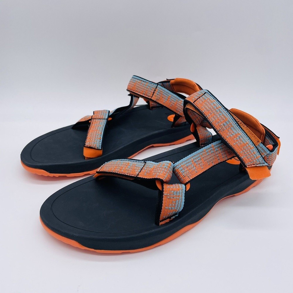 Teva Women's Original Universal Sandal Size 7 Atmosphere Carrot / Blue Mirage